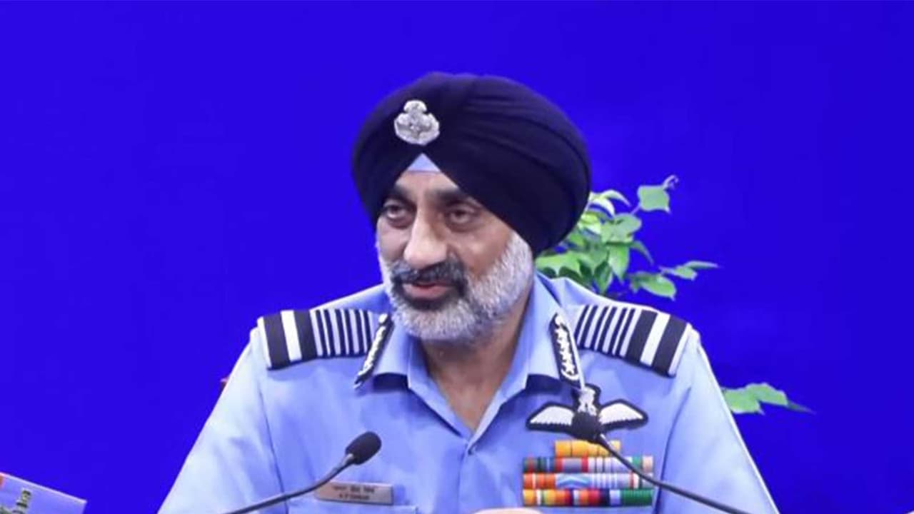 Indian Air Force Chief Air Chief Marshal Amar Preet Singh (Photo/ANI) Indian Air Force Chief Air Chief Marshal Amar Preet Singh (Photo/ANI)