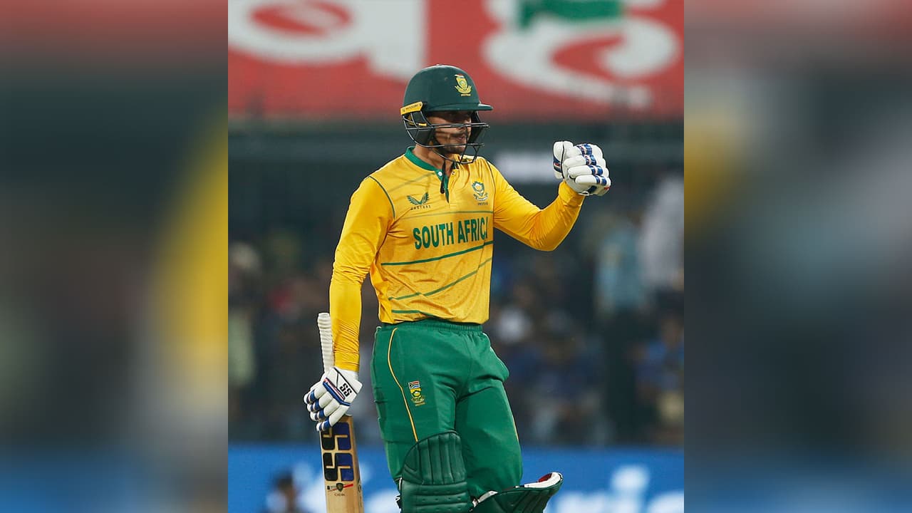 South Africa's batter Quinton de Kock (Photo: ANI) South Africa's batter Quinton de Kock (Photo: ANI)
