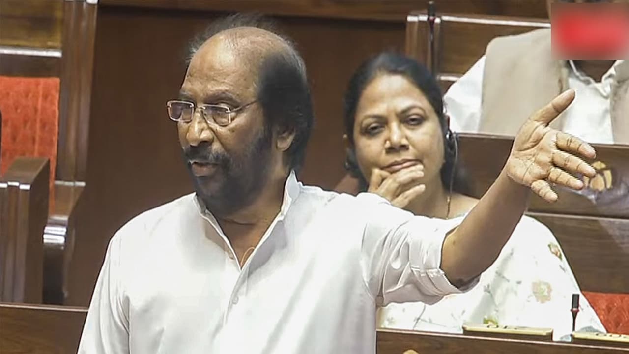 DMK MP Tiruchi Siva (Photo/ANI) DMK MP Tiruchi Siva (Photo/ANI)