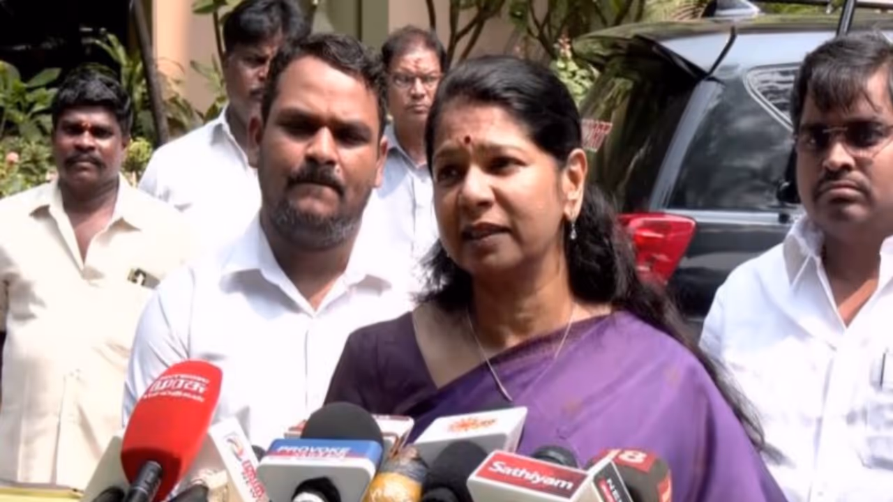 DMK Deputy General Secretary Kanimozhi (Photo/ANI) DMK Deputy General Secretary Kanimozhi (Photo/ANI)