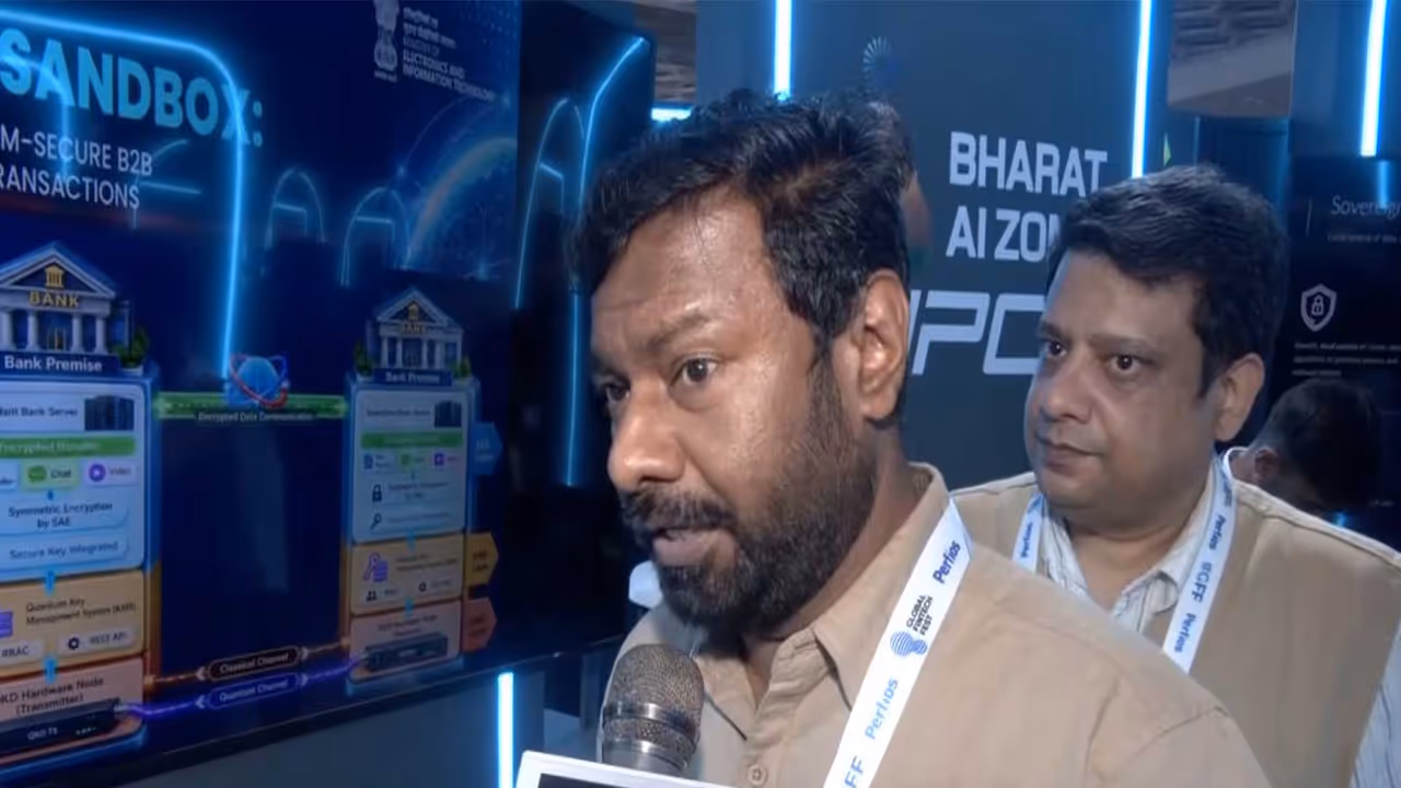 C DAC Scientist Deepu CV (Photo/ANI) C DAC Scientist Deepu CV (Photo/ANI)