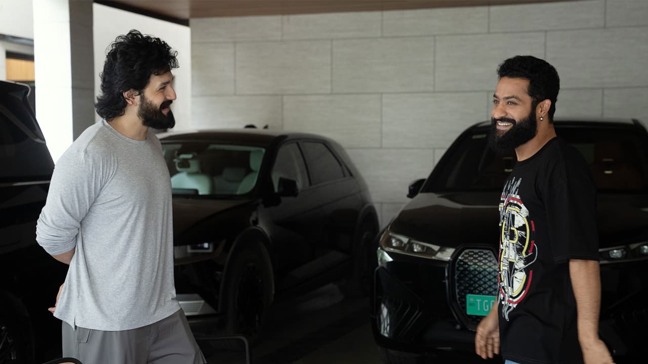 Akhil Akkineni and Jr NTR (Photo/Instagram@akkineniakhil) Akhil Akkineni and Jr NTR (Photo/Instagram@akkineniakhil)