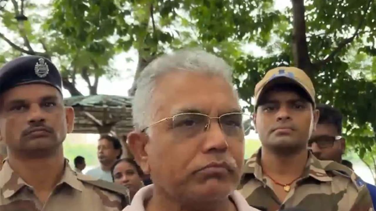 West Bengal minister Dilip Ghosh (Photo/ANI) West Bengal minister Dilip Ghosh (Photo/ANI)