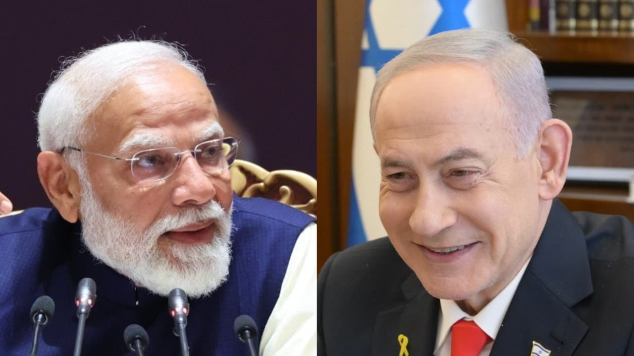 Prime Minister Narendra Modi and Israeli Prime Minister Benjamoin Netanyahu (Photos: X@narendramodi and X@netanyahu) Prime Minister Narendra Modi and Israeli Prime Minister Benjamoin Netanyahu (Photos: X@narendramodi and X@netanyahu)