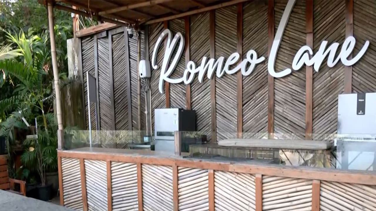 Visual from Romeo Lane in Vagator, Goa (Photo/ANI) Visual from Romeo Lane in Vagator, Goa (Photo/ANI)