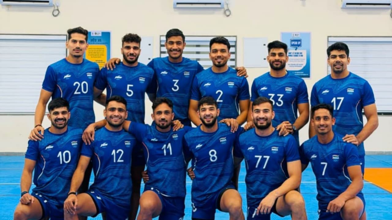 Indian men's kabaddi team. (Photo: SAI Media) Indian men's kabaddi team. (Photo: SAI Media)