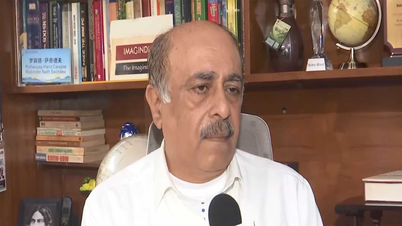 Foreign affairs expert Robinder Sachdev (Photo/ANI) Foreign affairs expert Robinder Sachdev (Photo/ANI)