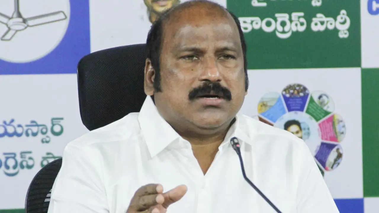 YSRCP SC Cell President and former MLA TJR Sudhakar Babu (File Photo/ANI) YSRCP SC Cell President and former MLA TJR Sudhakar Babu (File Photo/ANI)