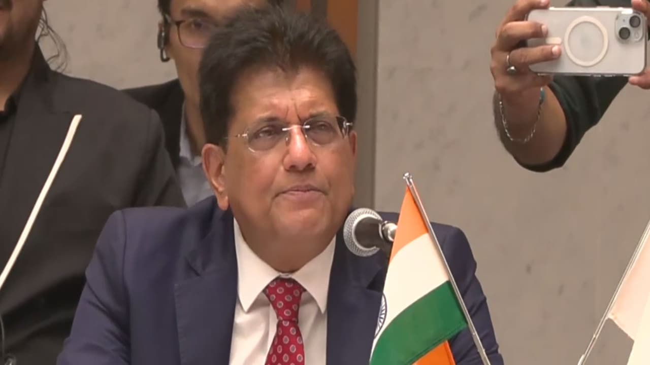 Piyush Goyal at Japan India Business Consultative Committee (JIBCC) (Photo/ANI) Piyush Goyal at Japan India Business Consultative Committee (JIBCC) (Photo/ANI)