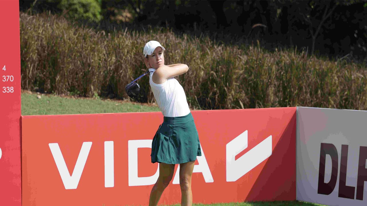Chiara Tamburlini. (Photo: Women's Indian Open) Chiara Tamburlini. (Photo: Women's Indian Open)