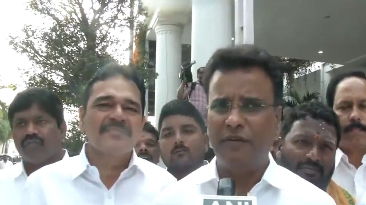 BRS MLA K P Vivekanand Goud. (Photo/ANI) BRS MLA K P Vivekanand Goud. (Photo/ANI)