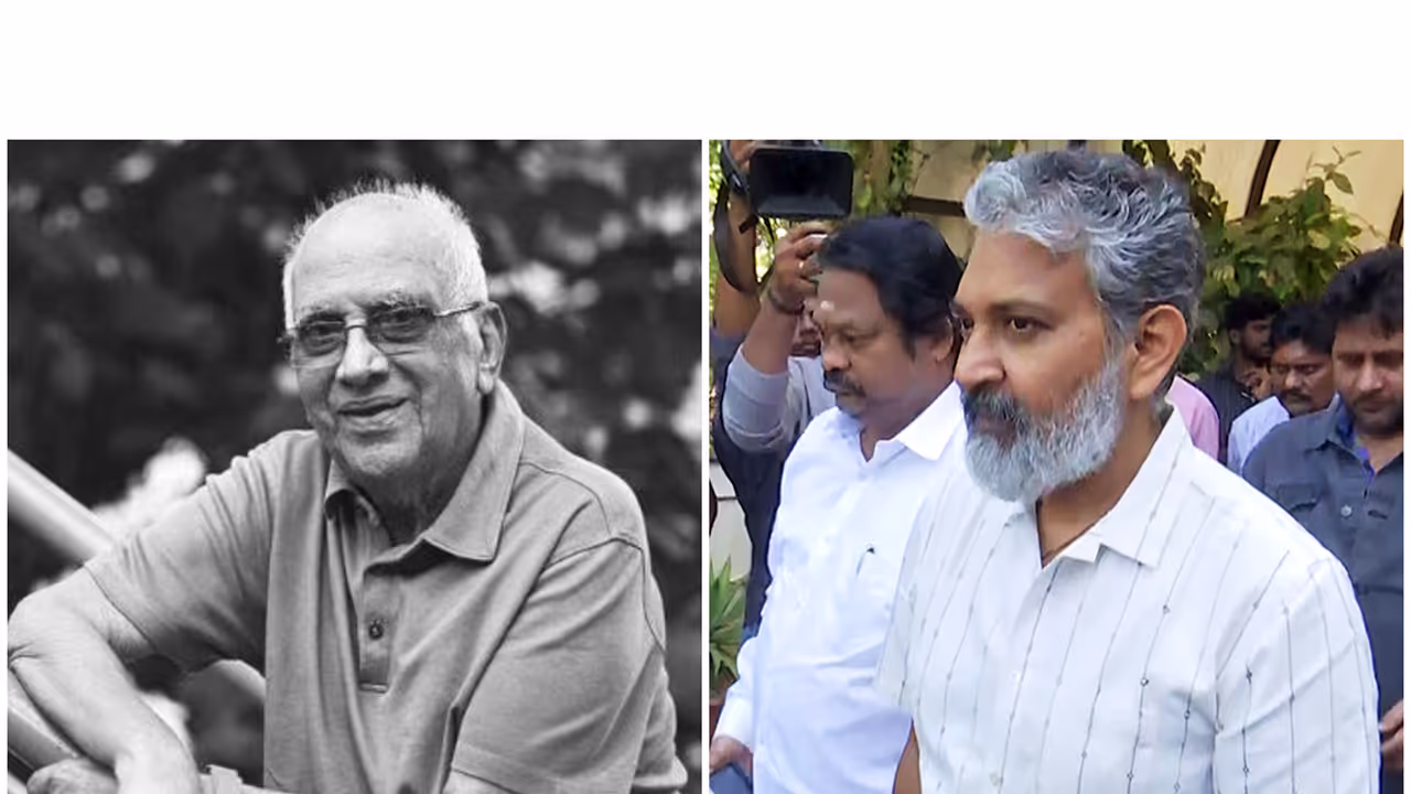 Singeetam Srinivasa Rao (L) SS Rajamouli (R) (File Photos/X/@@ysjagan/ANI) Singeetam Srinivasa Rao (L) SS Rajamouli (R) (File Photos/X/@@ysjagan/ANI)