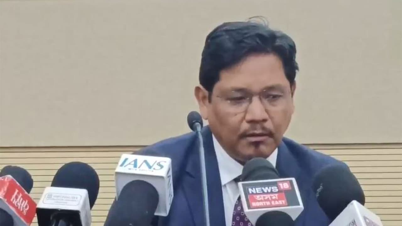Meghalaya Chief Minister Conrad K Sangma (Photo/ANI) Meghalaya Chief Minister Conrad K Sangma (Photo/ANI)