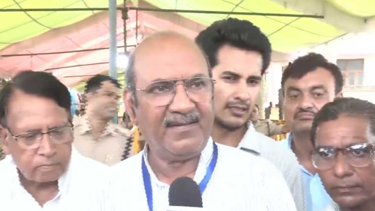 Congress candidate from Datia, Ghanshyam Singh (Photo/ANI) Congress candidate from Datia, Ghanshyam Singh (Photo/ANI)