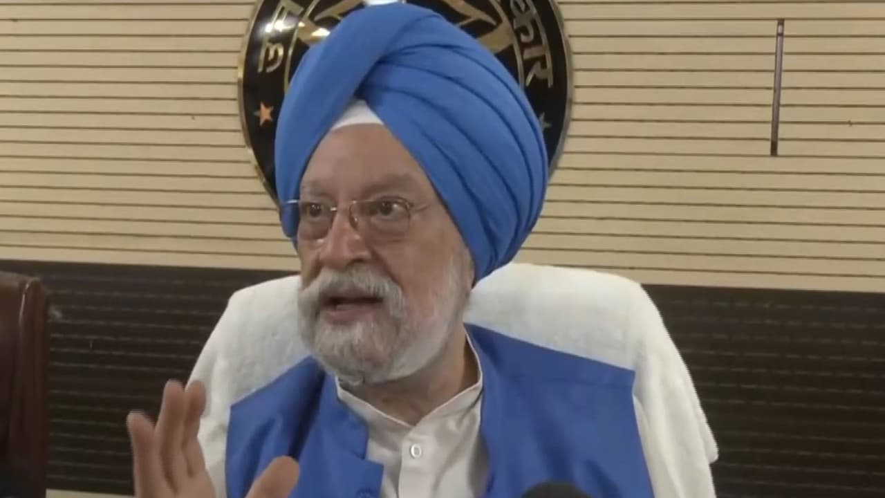 Union Petroleum and Natural Gas Minister Hardeep Singh Puri (Photo ANI) Union Petroleum and Natural Gas Minister Hardeep Singh Puri (Photo ANI)
