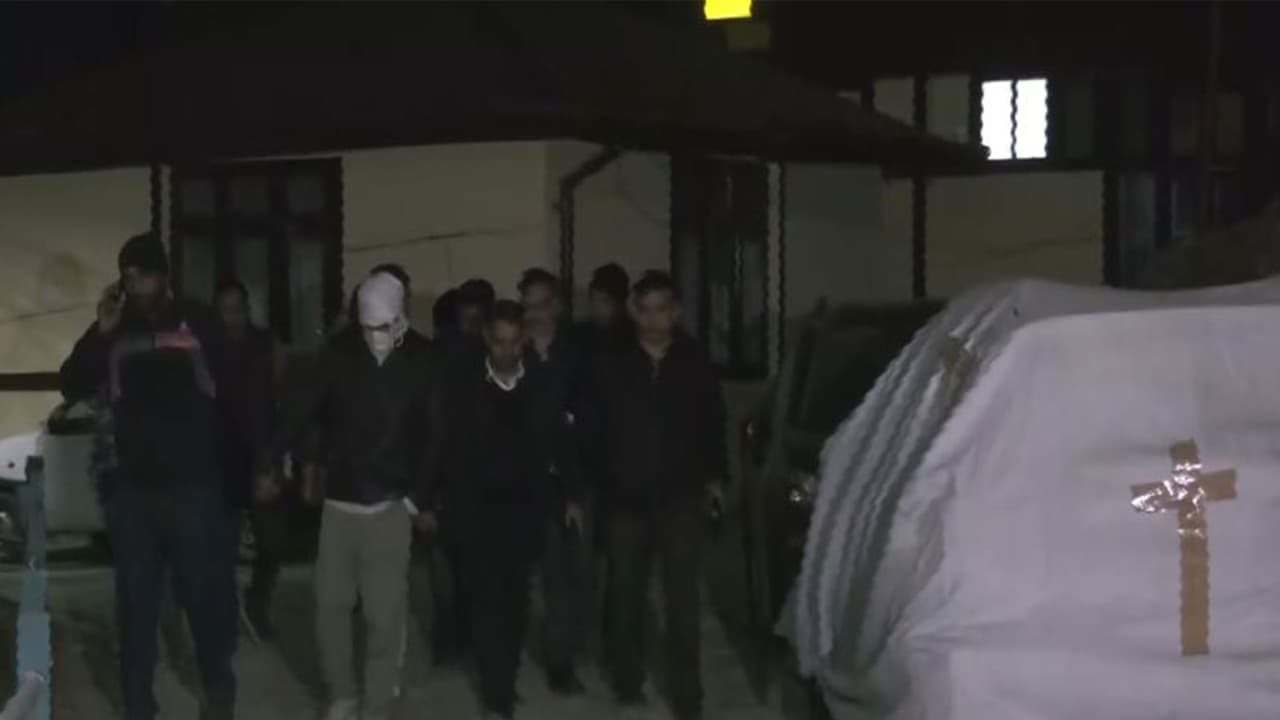 Delhi Police secures transit remand for three accused in Rohru (Photo/ANI) Delhi Police secures transit remand for three accused in Rohru (Photo/ANI)