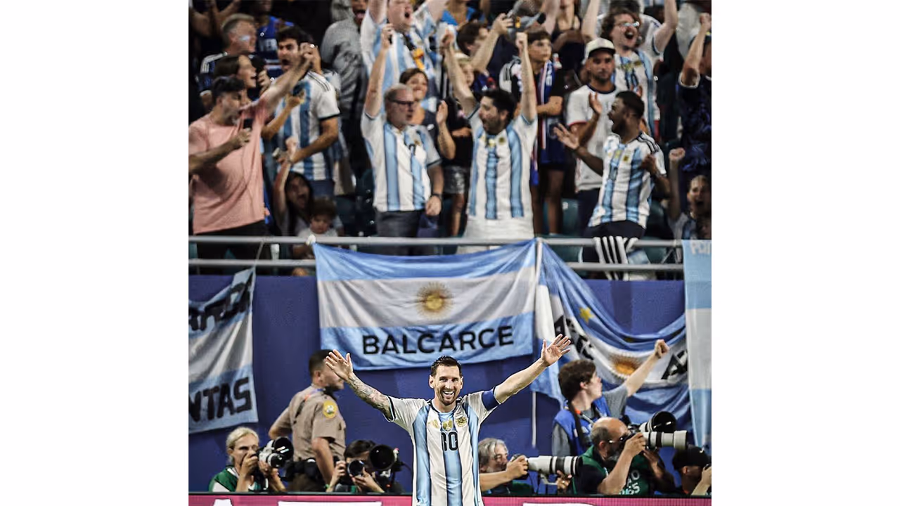Lionel Messi. (Photo: X/ @AFASeleccionEN) Lionel Messi. (Photo: X/ @AFASeleccionEN)