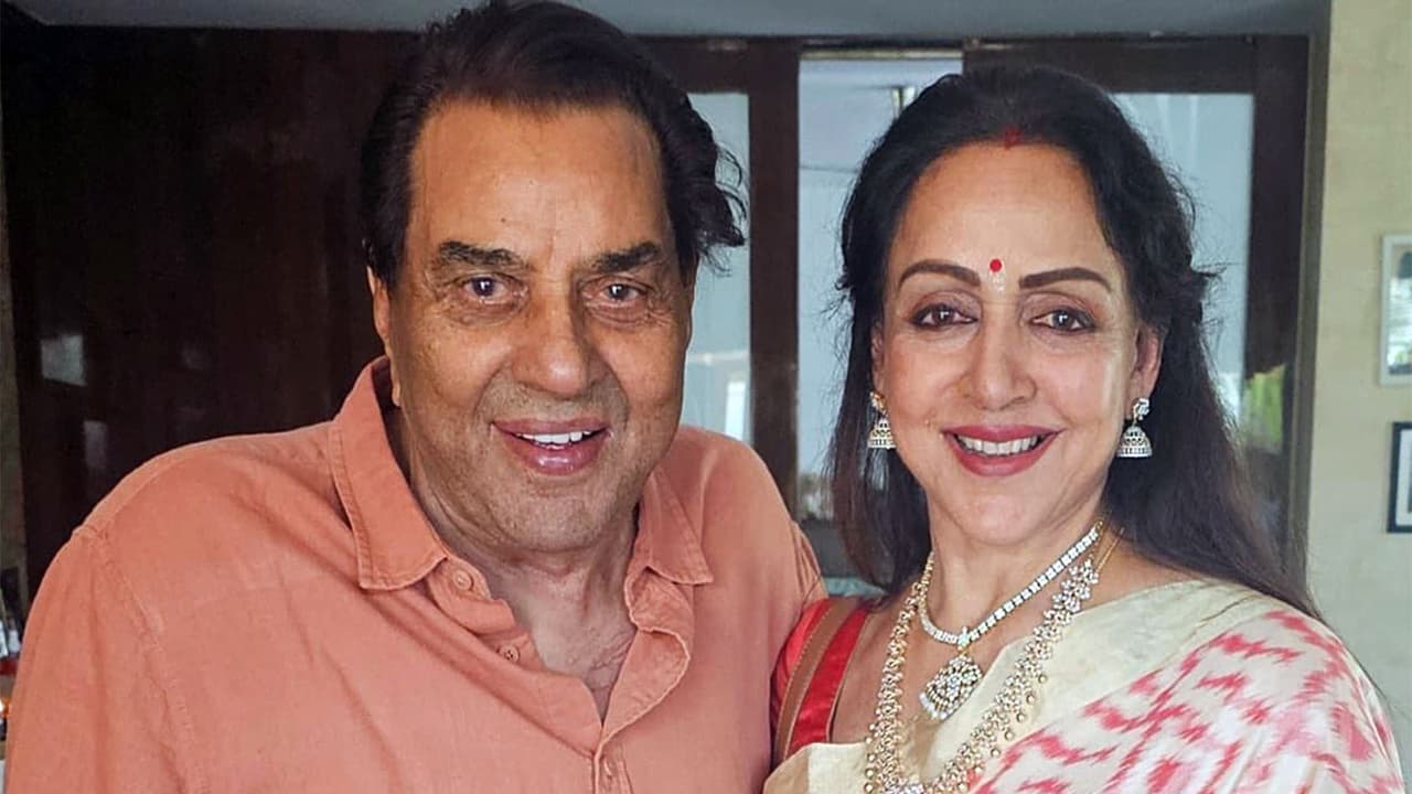 Hema Malini, Dharmendra (File photo/ANI) Hema Malini, Dharmendra (File photo/ANI)