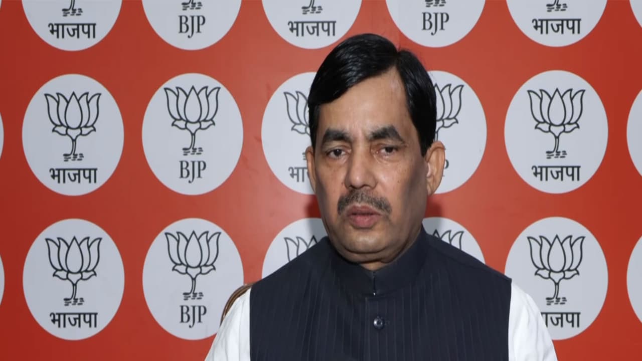 BJP leader Shahnawaz Hussain (Photo/ANI) BJP leader Shahnawaz Hussain (Photo/ANI)