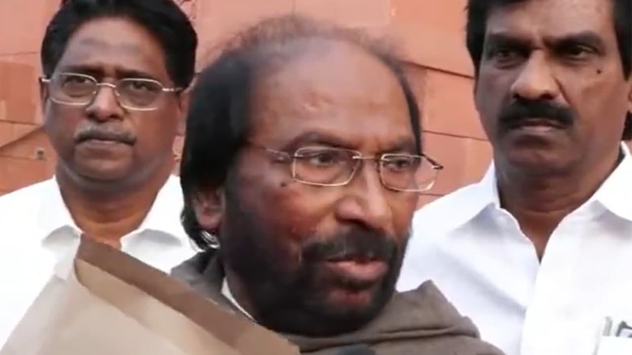Dravida Munnetra Kazhagam (DMK) MP Tiruchi Siva (Photo/ANI) Dravida Munnetra Kazhagam (DMK) MP Tiruchi Siva (Photo/ANI)