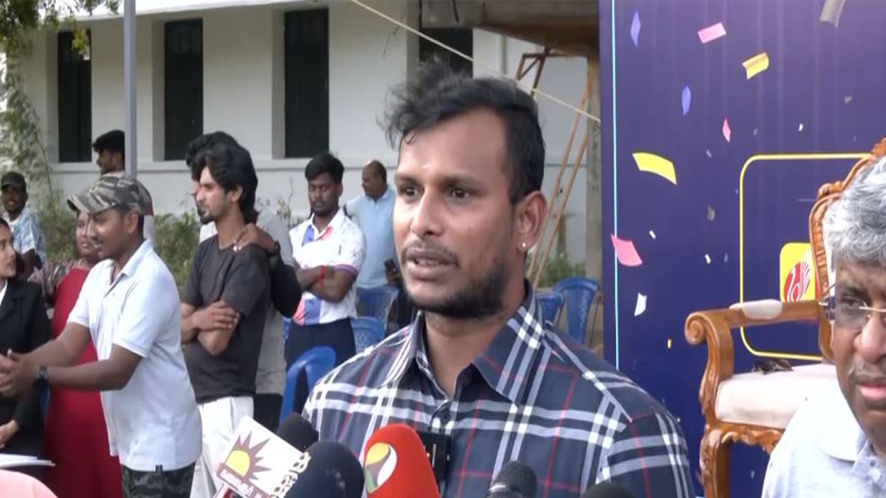Indian cricketer T Natarajan (Photo: ANI) Indian cricketer T Natarajan (Photo: ANI)