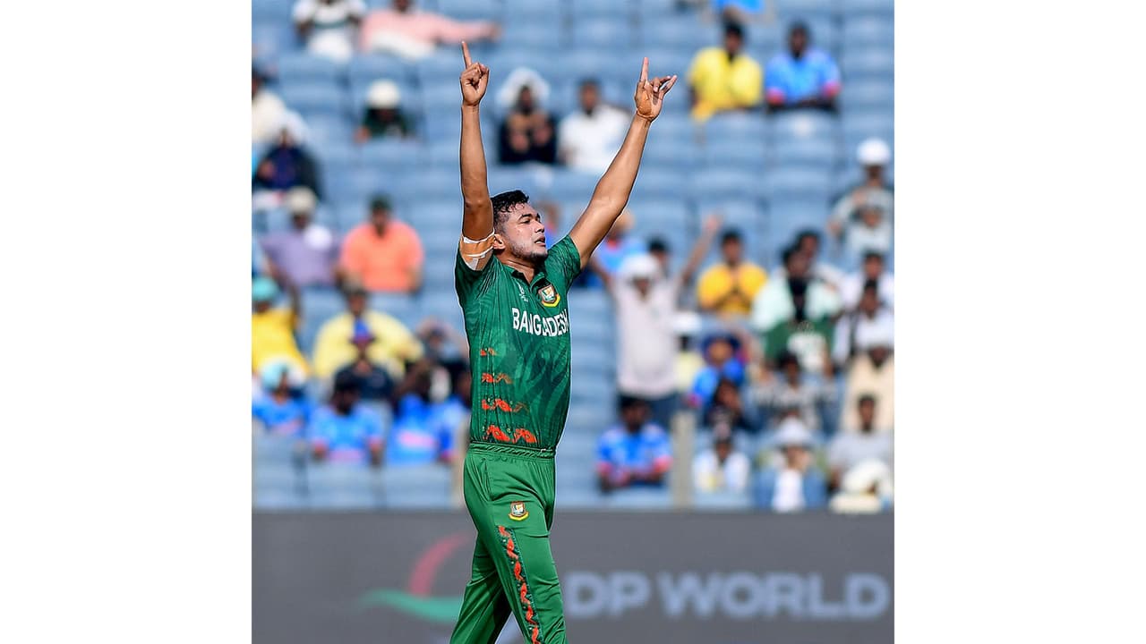 Taskin Ahmed. (Photo: ANI) Taskin Ahmed. (Photo: ANI)