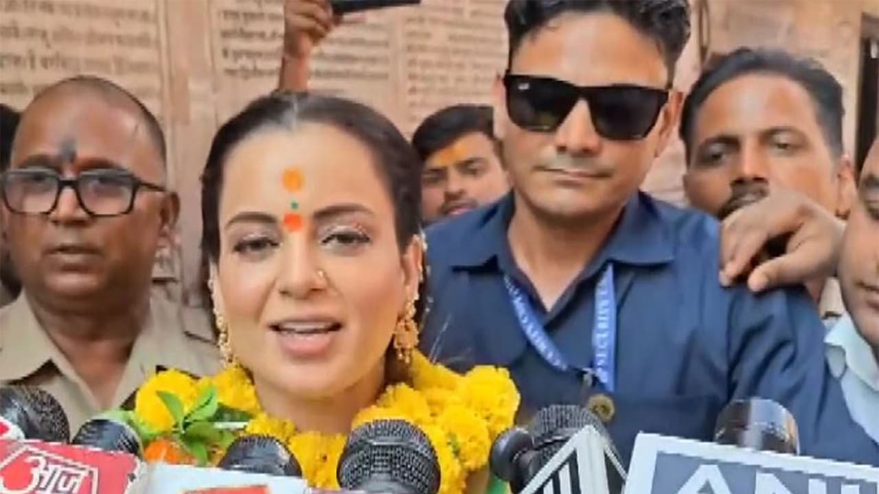 Actor and politician Kangana Ranaut (Photo/ANI) Actor and politician Kangana Ranaut (Photo/ANI)