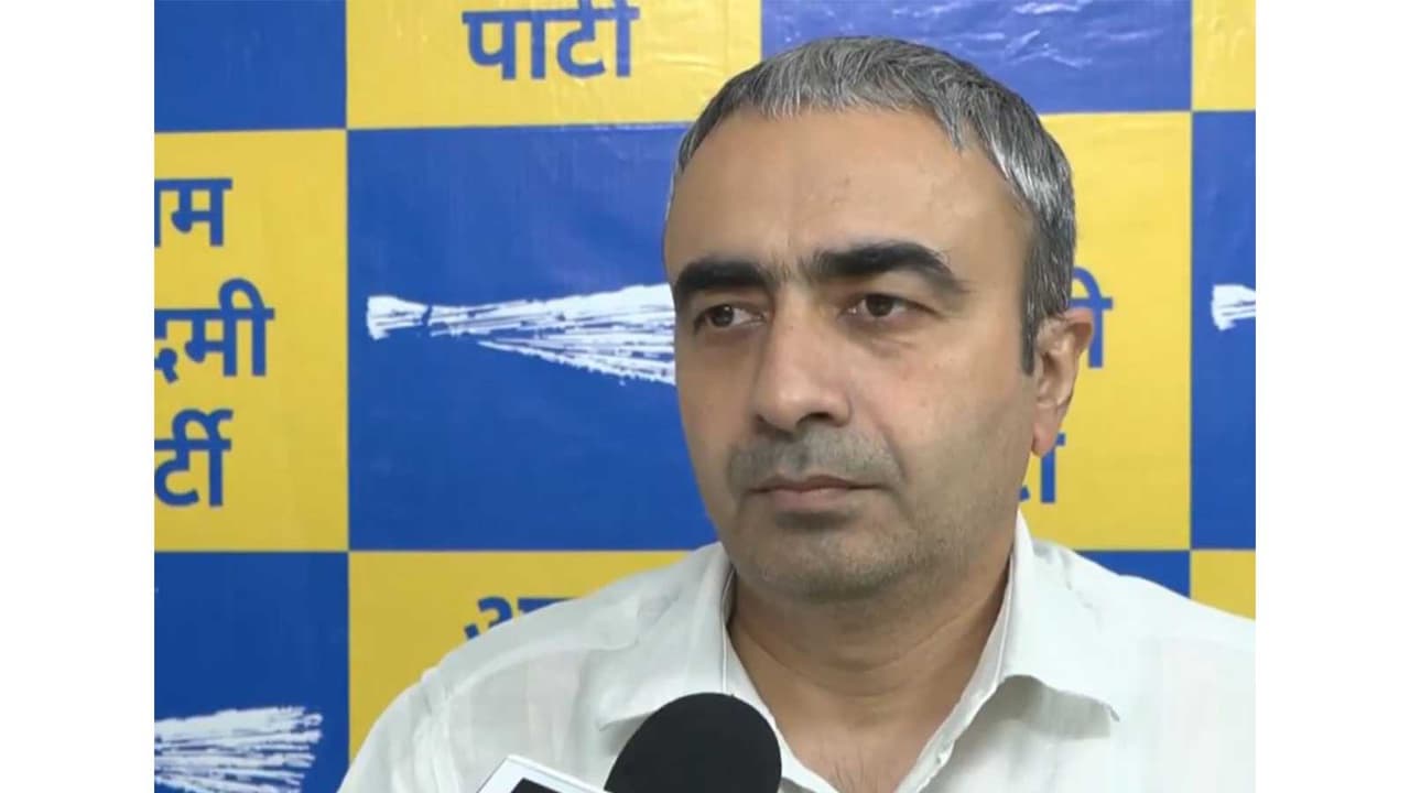 AAP National Media In charge Anurag Dhanda (Photo/ANI) AAP National Media In charge Anurag Dhanda (Photo/ANI)