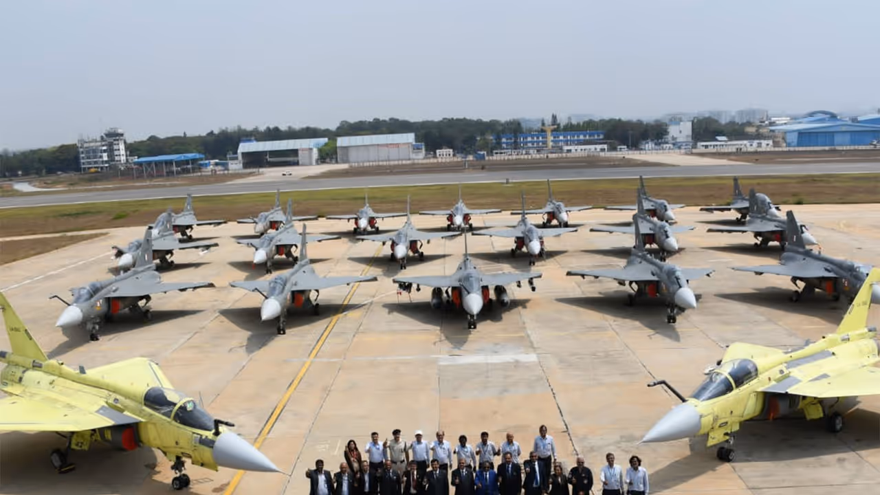 GE Aerospace delivers 3 more F404 engines to HAL (File Photo/HAL) GE Aerospace delivers 3 more F404 engines to HAL (File Photo/HAL)