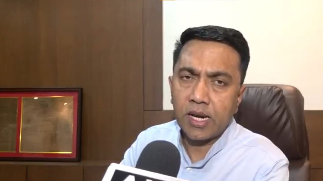 Goa CM Pramod Sawant (Photo/ANI)