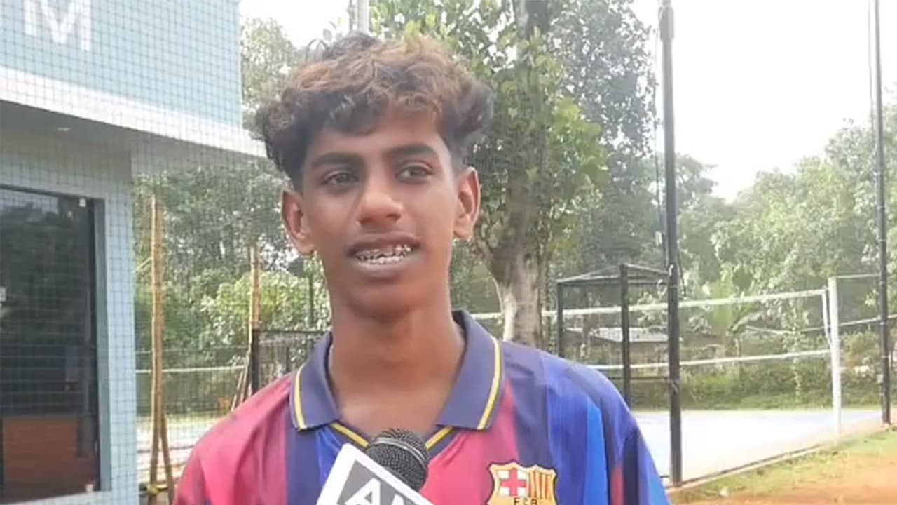 Keralam: 15 year old Allen James (Photo/ANI) Keralam: 15 year old Allen James (Photo/ANI)