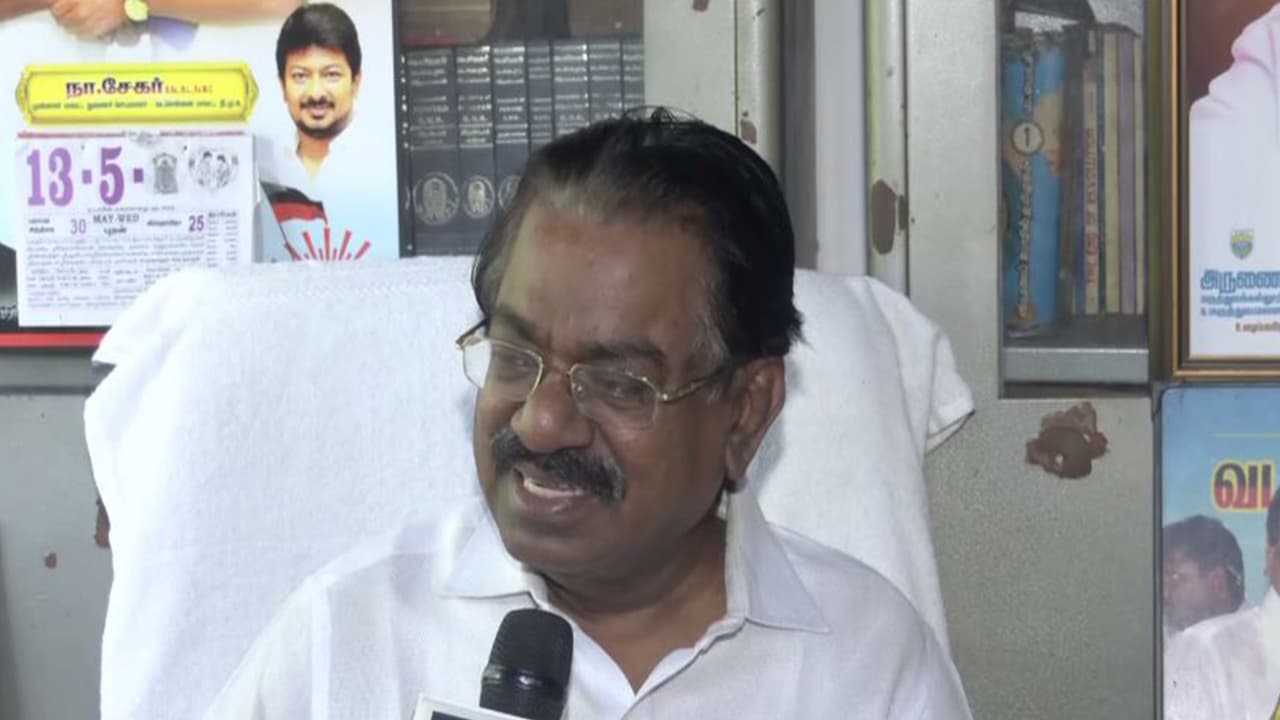 DMK spokesperson TKS Elangovan (Photo/ANI) DMK spokesperson TKS Elangovan (Photo/ANI)