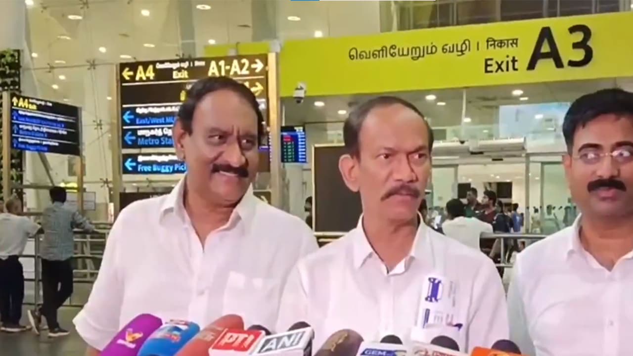 Tamil Nadu and Puducherry Congress In Charge Girish Chodankar (Photo/ANI) Tamil Nadu and Puducherry Congress In Charge Girish Chodankar (Photo/ANI)