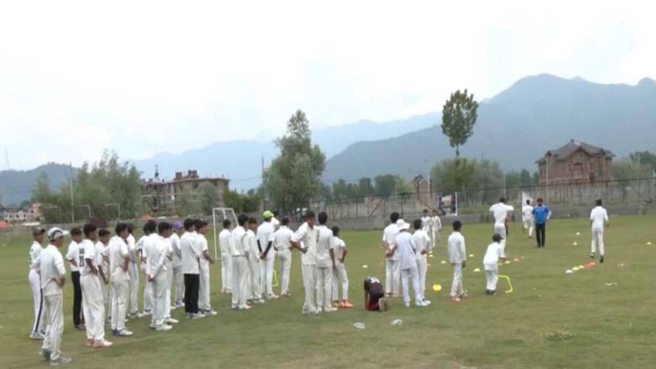 Zypher Academy hosts cricket training camp. (Photo/ANI) Zypher Academy hosts cricket training camp. (Photo/ANI)