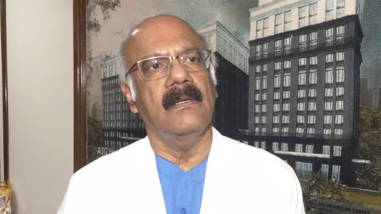 Dr D Nageshwar Reddy, Chairman, AIG Hospitals (Photo/ANI) Dr D Nageshwar Reddy, Chairman, AIG Hospitals (Photo/ANI)