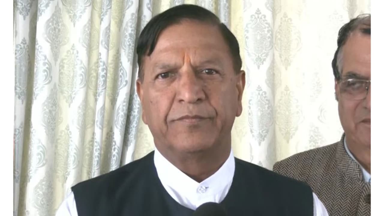 Himachal Pradesh BJP President Rajeev Bindal (Photo/ANI) Himachal Pradesh BJP President Rajeev Bindal (Photo/ANI)