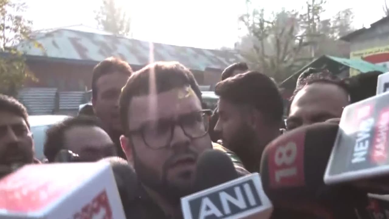 PDP candidate Aga Syed Muntazir Mehdi (Photo/ANI) PDP candidate Aga Syed Muntazir Mehdi (Photo/ANI)