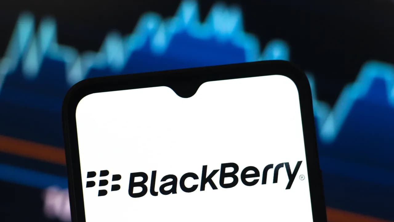 https://stocktwits.com/news articles/markets/equity/blackberry retail traders eye break above 5 dollars after beat and raise 2026 q1/chmJdLjRR3p
