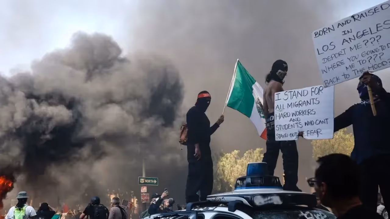 https://stocktwits.com/news articles/markets/equity/waymo set on fire in la anti ice protests/chlELC8RbyQ
