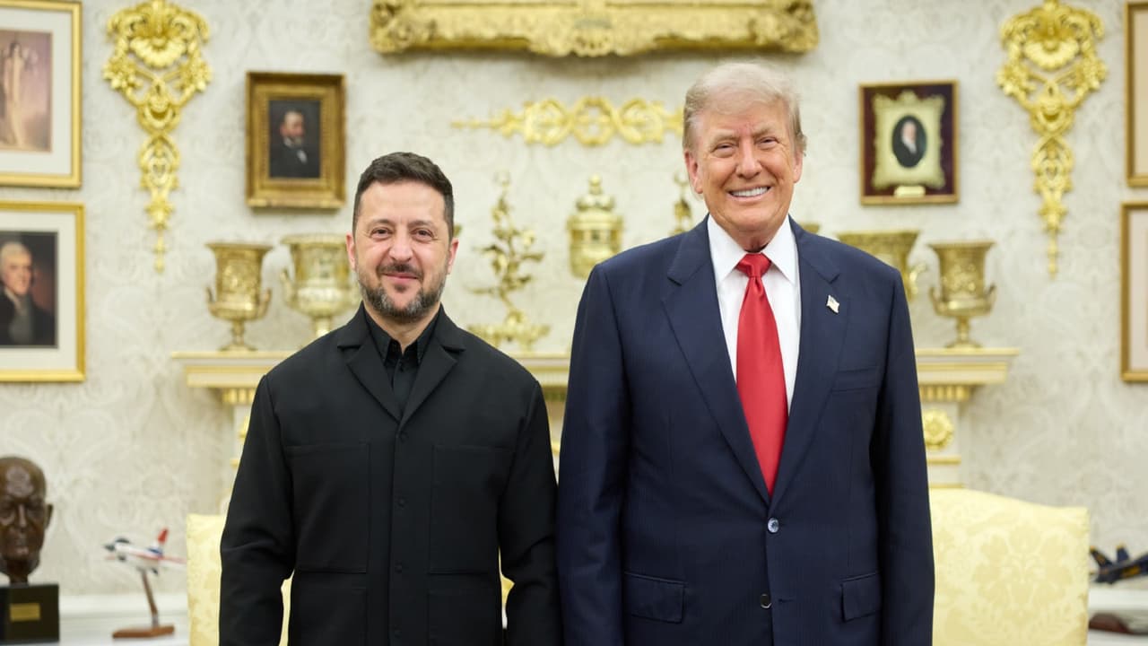 Ukrainian President Volodymyr Zelenskyy with US President Donald Trump (Photo/X@ZelenskyyUa) Ukrainian President Volodymyr Zelenskyy with US President Donald Trump (Photo/X@ZelenskyyUa)
