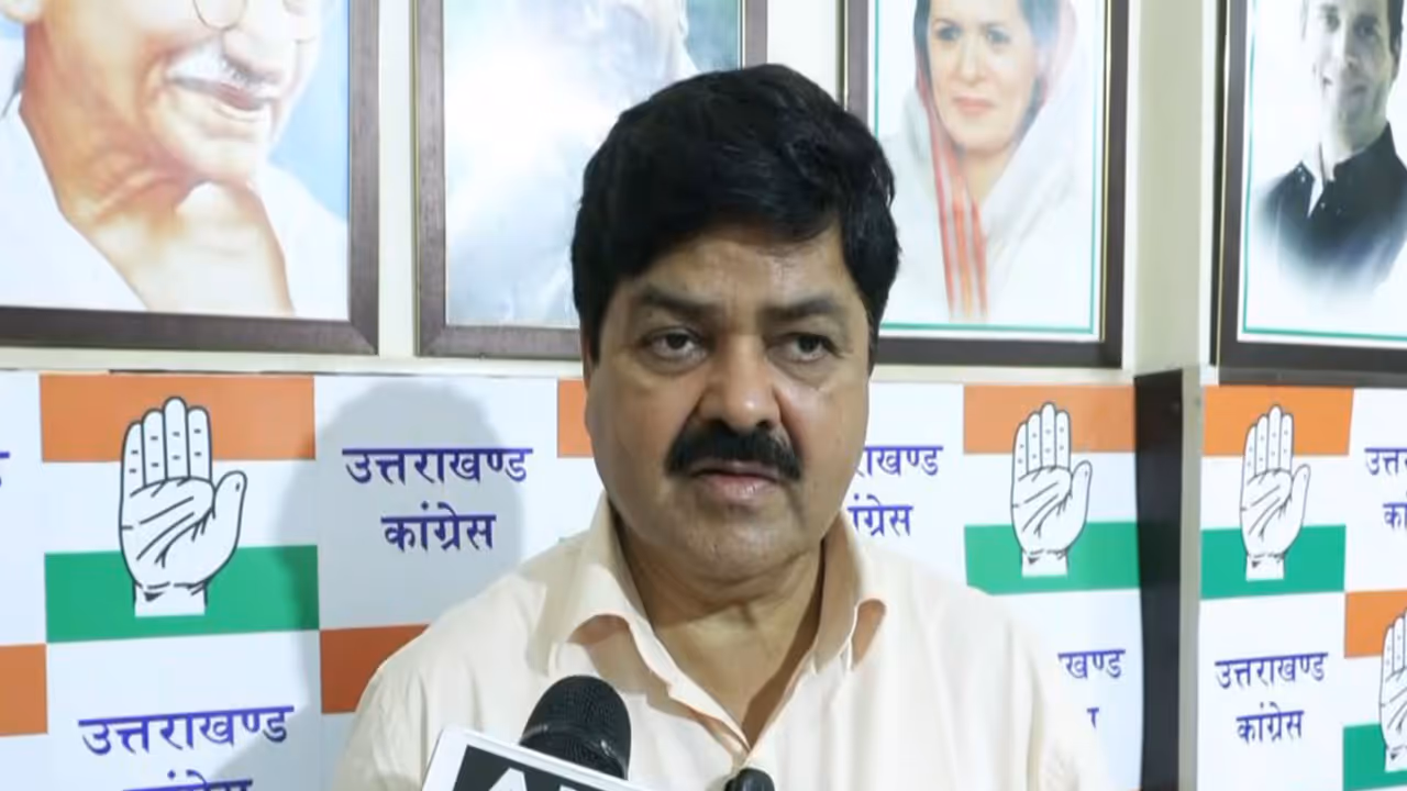 Congress Uttarakhand president Karan Mahara (Photo:ANI) Congress Uttarakhand president Karan Mahara (Photo:ANI)