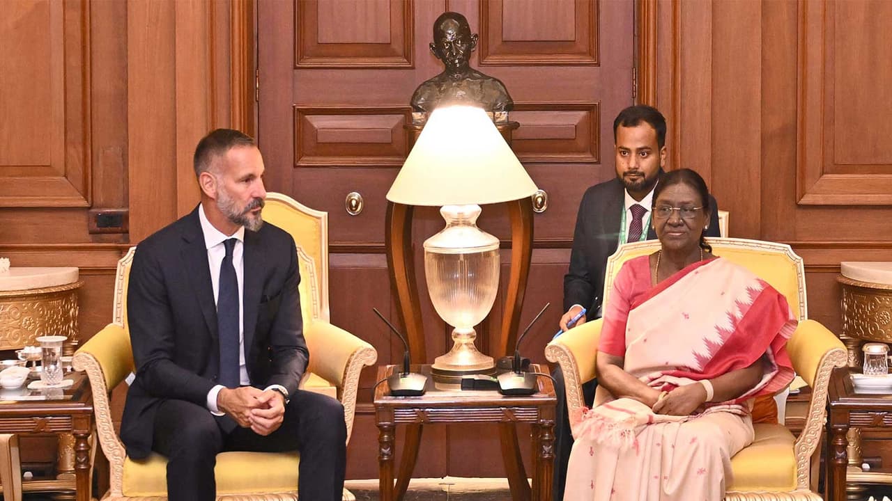 On his visit to India, the Prince met President Droupadi Murmu (File photo/ANI) On his visit to India, the Prince met President Droupadi Murmu (File photo/ANI)
