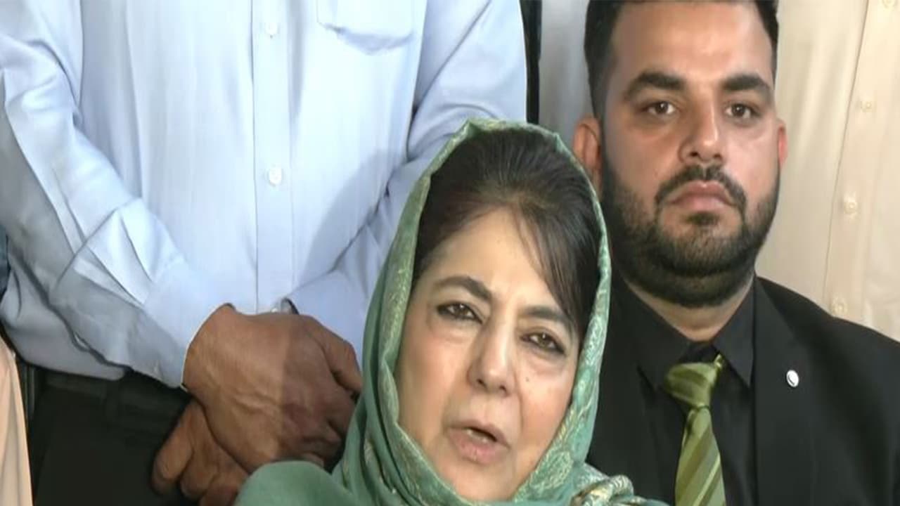 JKPDP chief Mehbooba Mufti (Photo/ANI)