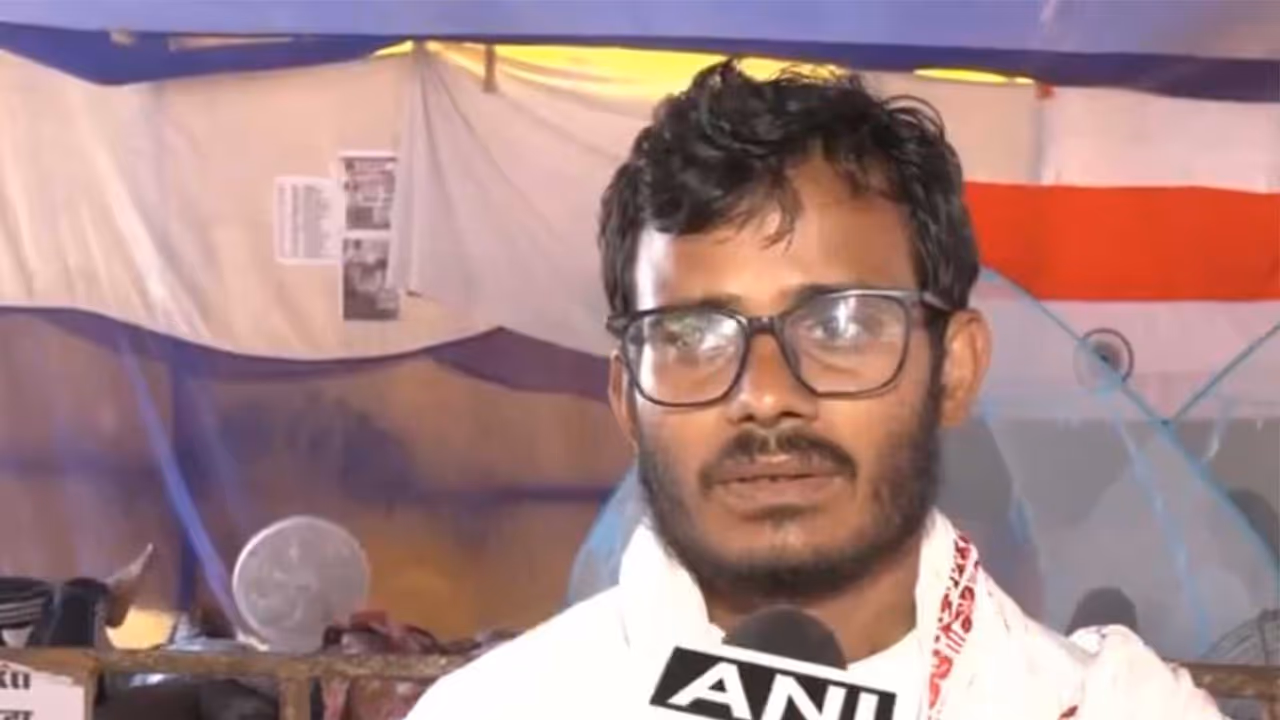 A student protestor (Photo/ANI) A student protestor (Photo/ANI)