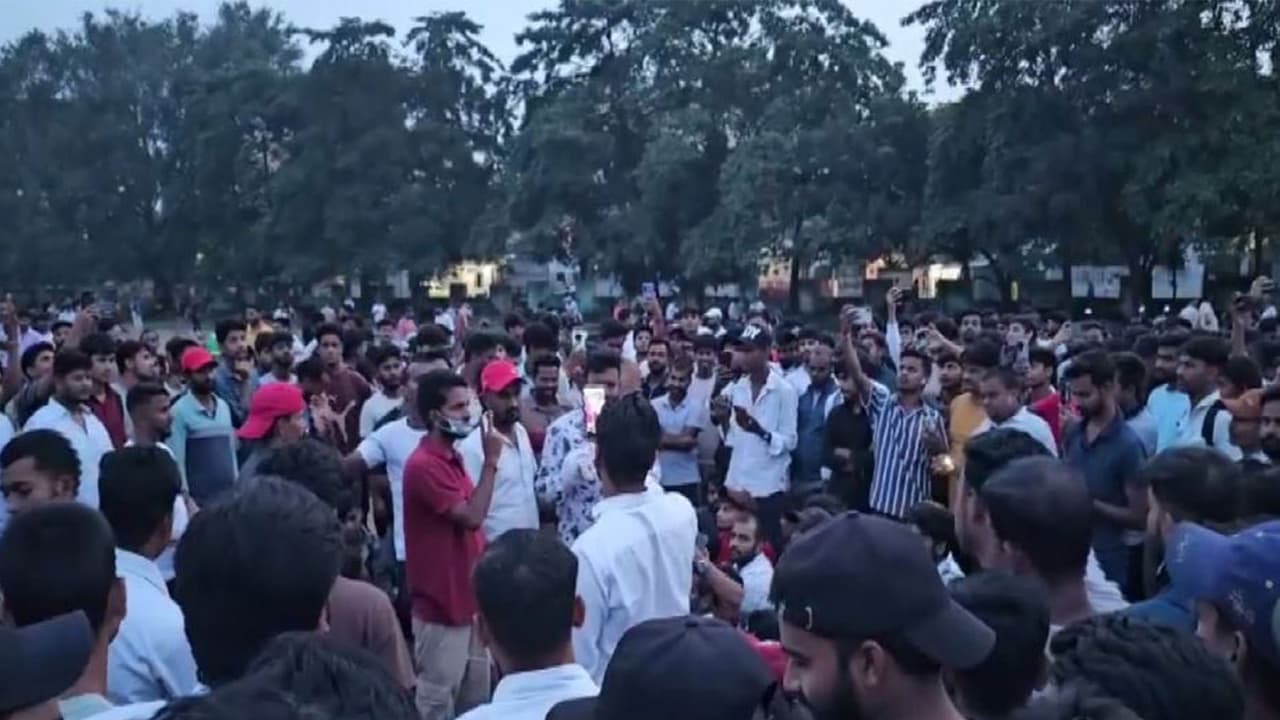 Visual from the silent march in Hazaribag (Photo/ANI) Visual from the silent march in Hazaribag (Photo/ANI)