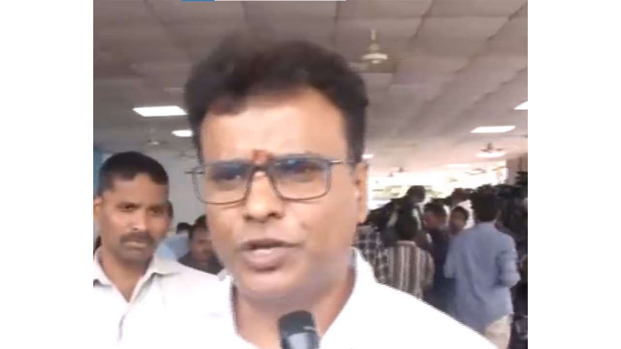 BRS MLA KP Vivekananda (File Photo/ANI) BRS MLA KP Vivekananda (File Photo/ANI)