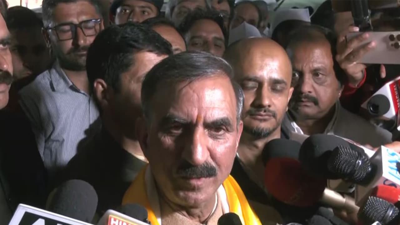 Himachal Pradesh Chief Minister Sukhvinder Singh Sukhu (Photo/ANI) Himachal Pradesh Chief Minister Sukhvinder Singh Sukhu (Photo/ANI)