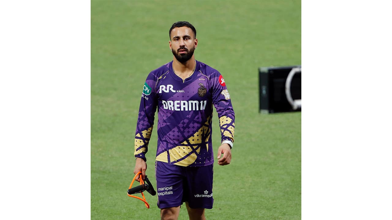 Punjab cricketer Ramandeep Singh before an IPL match (Photo: ANI) Punjab cricketer Ramandeep Singh before an IPL match (Photo: ANI)