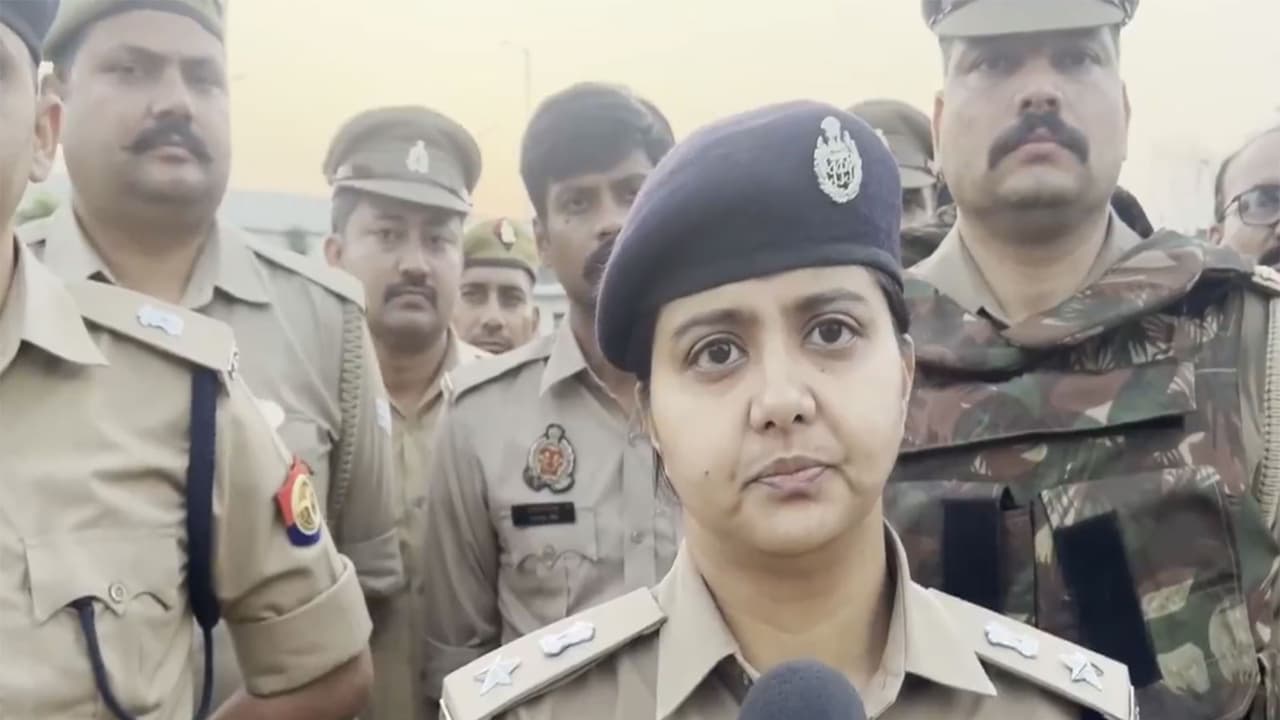 DCP Deeksha Sharma (Photo/ANI) DCP Deeksha Sharma (Photo/ANI)