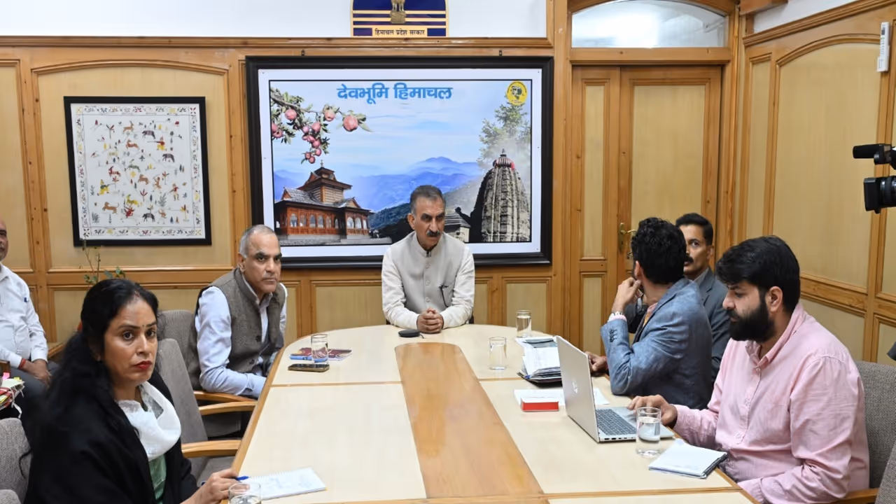 Himachal CM Sukhu chairs high level meeting of Health Department (Photo:X@SukhuSukhvinder) Himachal CM Sukhu chairs high level meeting of Health Department (Photo:X@SukhuSukhvinder)